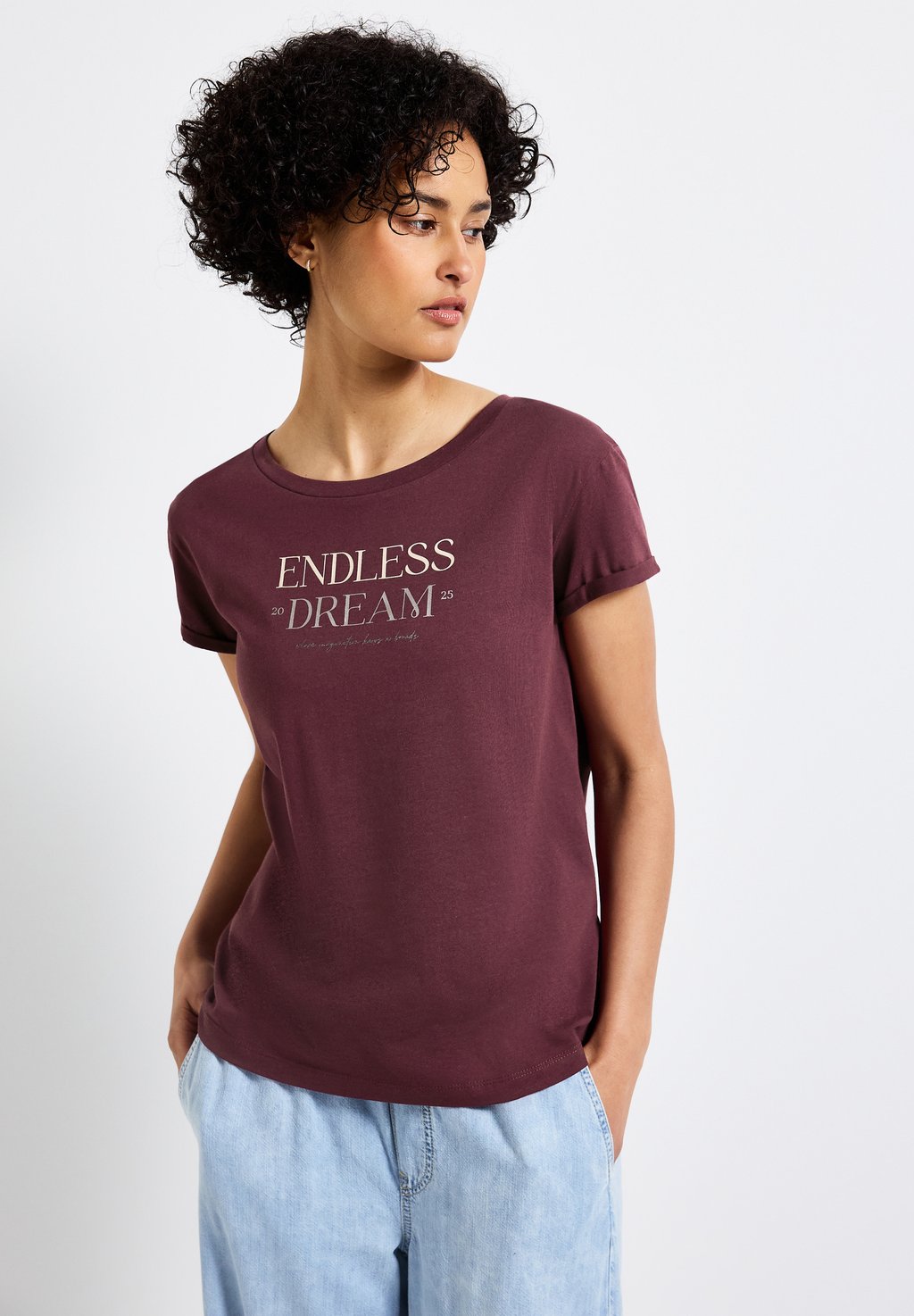 Футболка с принтом Street One, темно-красный
Футболка с принтом Street One, темно-красный