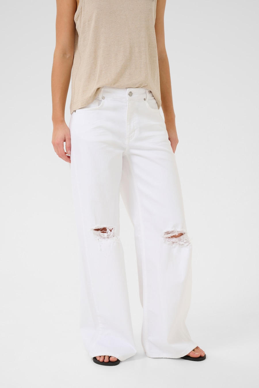 Джинсы с широкими штанинами My Essential Wardrobe, белый
Джинсы с широкими штанинами My Essential Wardrobe, белый