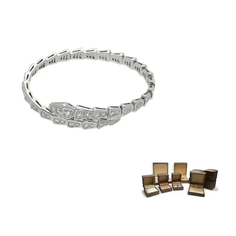 Серпенти Вайпер браслет из белого золота 18 карат женский BVLGARI, белый
Серпенти Вайпер браслет из белого золота 18 карат женский BVLGARI, белый