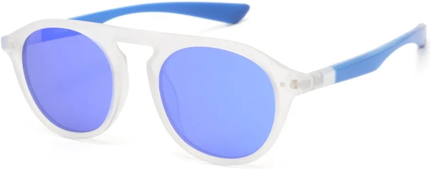 Солнцезащитные очки с защитой от УФ-излучения UV400 | Легкие круглые женские | Линзы конфетных цветов для занятий спортом на открытом воздухе и вождения DSVIGF, Blue Mirror
Солнцезащитные очки с защитой от УФ-излучения UV400 | Легкие круглые женские | Линзы конфетных цветов для занятий спортом на открытом воздухе и вождения DSVIGF, Blue Mirror