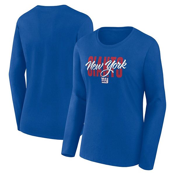 Женская футболка с длинным рукавом Royal New York Giants Grip Unbranded
Женская футболка с длинным рукавом Royal New York Giants Grip Unbranded