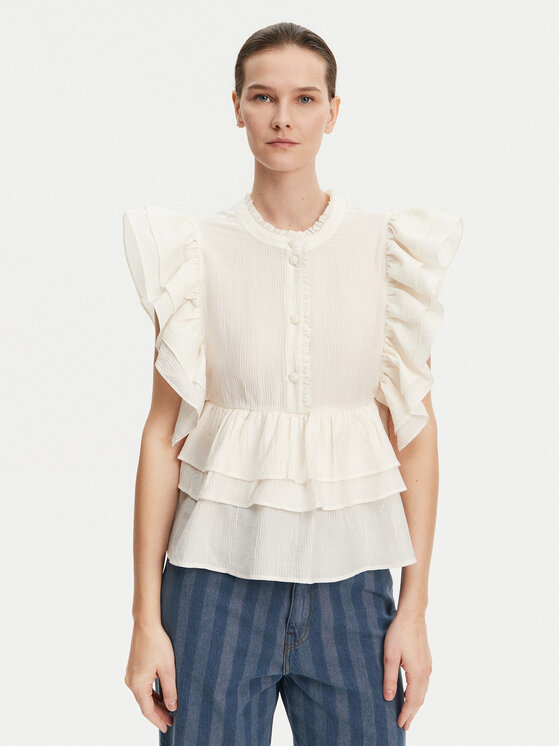 Блузка обычного кроя Fulton 251104325132 Munthe, экрю
Блузка обычного кроя Fulton 251104325132 Munthe, экрю