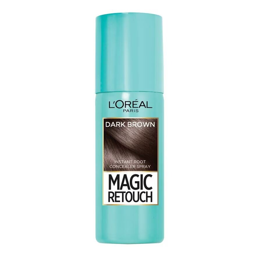 Magic Retouch L'Oreal Paris Instant Concealer Spray Dark Brown 75 мл, Dark Brown
Magic Retouch L'Oreal Paris Instant Concealer Spray Dark Brown 75 мл, Dark Brown