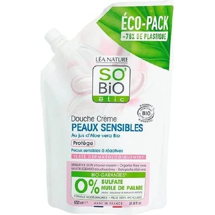 Гель для душа для чувствительной кожи с алоэ 650 мл Sobio
Гель для душа для чувствительной кожи с алоэ 650 мл Sobio