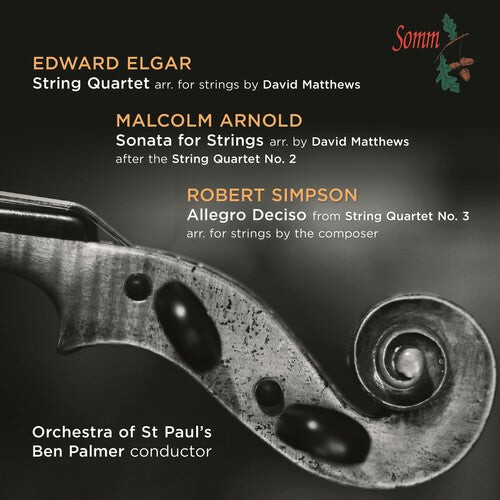 CD диск Elgar / Orchestra of st. Paul's / Palmer: String Quartets
CD диск Elgar / Orchestra of st. Paul's / Palmer: String Quartets