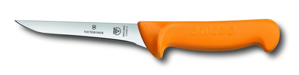 Swibo, нож для обвалки, нормальный срез, узкий, желтый, 13см Victorinox Swiss Army
Swibo, нож для обвалки, нормальный срез, узкий, желтый, 13см Victorinox Swiss Army