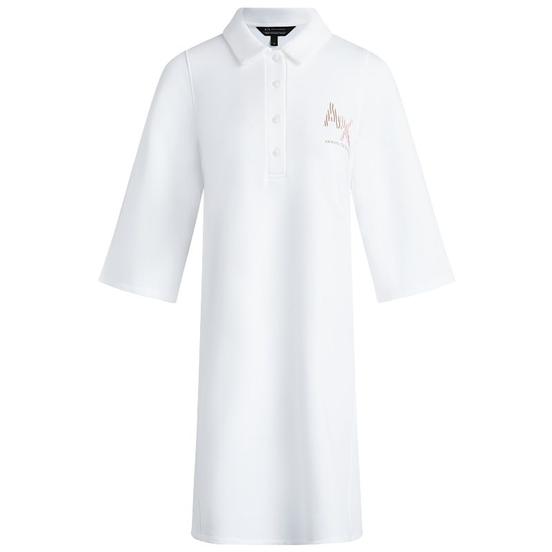 ARMANI EXCHANGE Женское платье с длинными рукавами AE SS23 белое
ARMANI EXCHANGE Женское платье с длинными рукавами AE SS23 белое