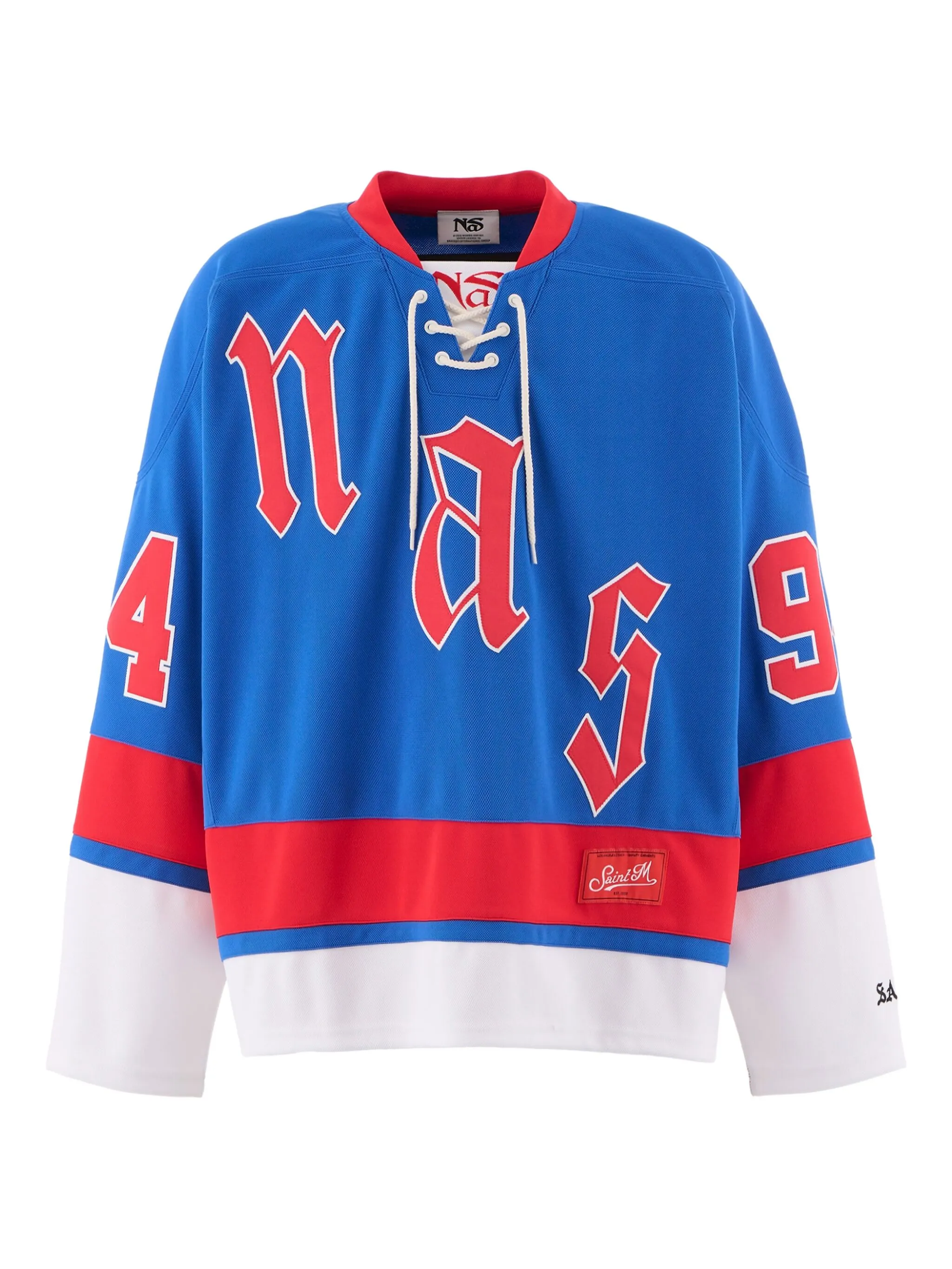 Толстовка с нашивкой с логотипом X NaS Saint Mxxxxxx, синий
Толстовка с нашивкой с логотипом X NaS Saint Mxxxxxx, синий