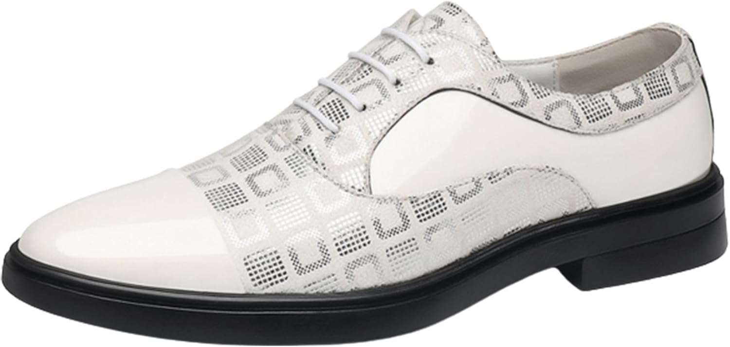 Мужские повседневные оксфорды ADMLZQQ, дерби на шнуровке, формальная обувь для деловых мужчин, белый
Мужские повседневные оксфорды ADMLZQQ, дерби на шнуровке, формальная обувь для деловых мужчин, белый