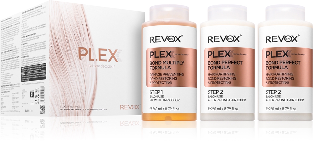 Профессиональный набор для восстановления волос Plex Hair Rebuilding System для поврежденных и окрашенных волос Revox B77, profesionalams 3× 260 мл
Профессиональный набор для восстановления волос Plex Hair Rebuilding System для поврежденных и окрашенных волос Revox B77, profesionalams 3× 260 мл
