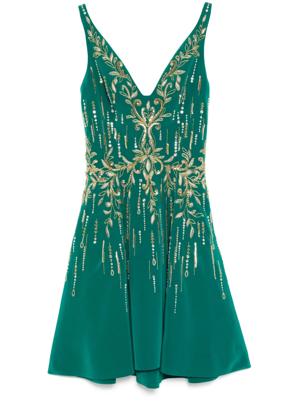 Креповое платье с бисером Saiid Kobeisy, зеленый
Креповое платье с бисером Saiid Kobeisy, зеленый