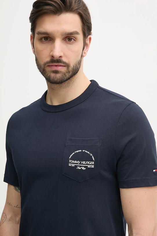 Хлопковая футболка Tommy Hilfiger, темно-синий
Хлопковая футболка Tommy Hilfiger, темно-синий