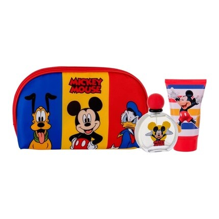 Подарочный набор Disney Mickey Mouse — косметичка, туалетная вода и гель для душа, 150 мл, Airval 
Подарочный набор Disney Mickey Mouse — косметичка, туалетная вода и гель для душа, 150 мл, Airval