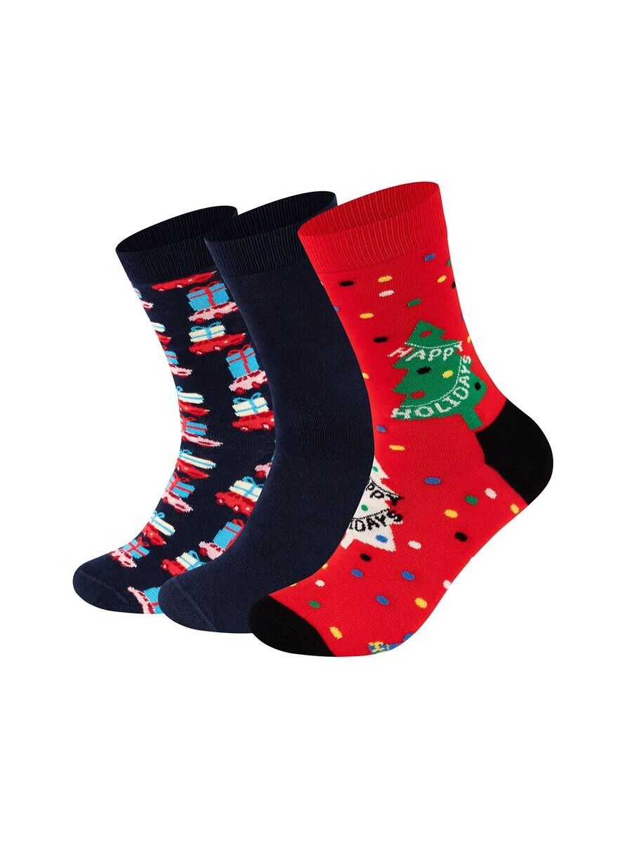 Носки Happy Socks Socks Holiday Tree, цвет navy/red 
Носки Happy Socks Socks Holiday Tree, цвет navy/red