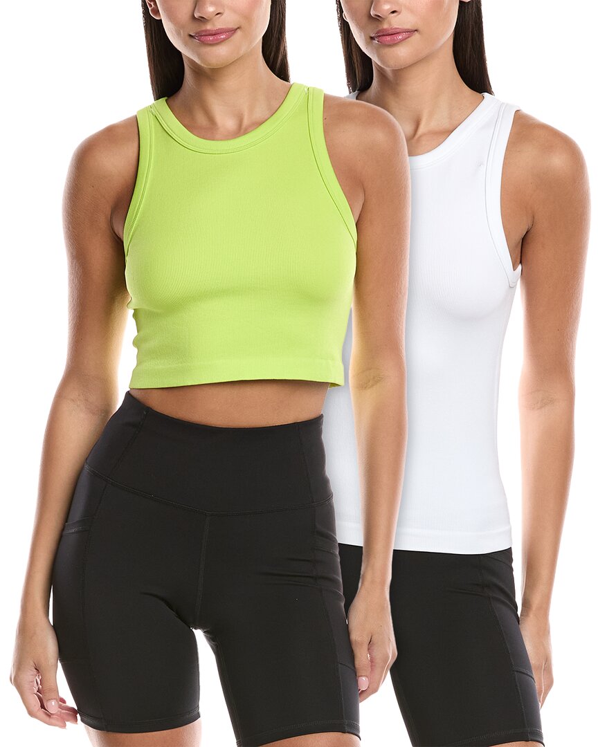 Йогалишес 2шт укороченный топ для йоги Yogalicious, зеленый
Йогалишес 2шт укороченный топ для йоги Yogalicious, зеленый