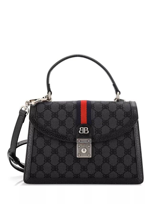 Маленькая сумка с ручкой сверху x Gucci The Hacker Project из холщовой ткани с покрытием BB Pre-Owned Balenciaga, черный
Маленькая сумка с ручкой сверху x Gucci The Hacker Project из холщовой ткани с покрытием BB Pre-Owned Balenciaga, черный