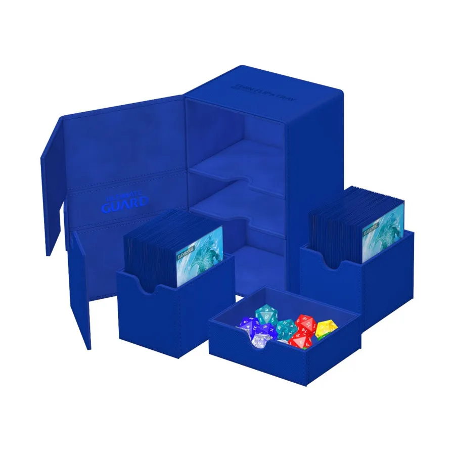 Twin Flip'n'Tray XenoSkin 160+ - Синий, Deck Box (Ultimate Guard)
Twin Flip'n'Tray XenoSkin 160+ - Синий, Deck Box (Ultimate Guard)