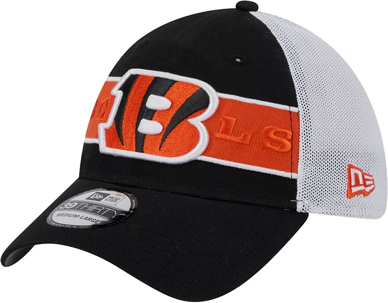 Кепка New Era для взрослых Cincinnati Bengals с полосками, цвет команды 39Thirty, эластичная шляпа
Кепка New Era для взрослых Cincinnati Bengals с полосками, цвет команды 39Thirty, эластичная шляпа