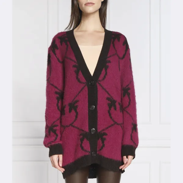 Кардиган Adelphi 4 с добавлением шерсти Pinko, розовый
Кардиган Adelphi 4 с добавлением шерсти Pinko, розовый