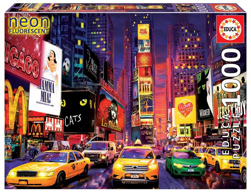 Educa, пазл, Times Square New York Neon, 1000 шт.
Educa, пазл, Times Square New York Neon, 1000 шт.