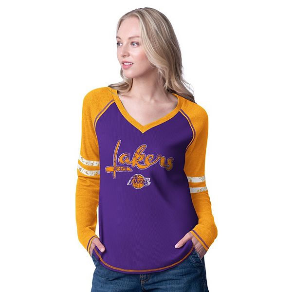Женская фиолетовая/золотая футболка Los Angeles Lakers Winner Waffle Knit Thermal Long Sleeve Tri-Blend G-Iii 4Her By Carl Banks, Фиолетовый, Женская фиолетовая/золотая футболка Los Angeles Lakers Winner Waffle Knit Thermal Long Sleeve Tri-Blend G-Iii 4He
Женская фиолетовая/золотая футболка Los Angeles Lakers Winner Waffle Knit Thermal Long Sleeve Tri-Blend G-Iii 4Her By Carl Banks, Фиолетовый, Женская фиолетовая/золотая футболка Los Angeles Lakers Winner Waffle Knit Thermal Long Sleeve Tri-Blend G-Iii 4He
