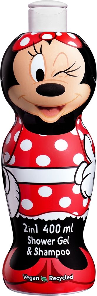 Гель для душа и шампунь «Минни» 2 в 1 Disney, vaikams 400 мл
Гель для душа и шампунь «Минни» 2 в 1 Disney, vaikams 400 мл