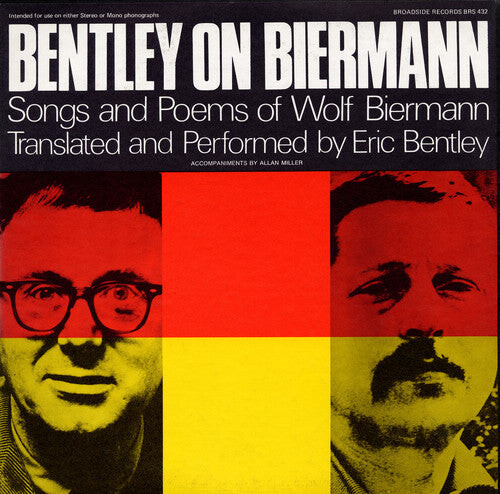 CD диск Bentley, Eric: Bentley on Biermann: Songs and Poems
CD диск Bentley, Eric: Bentley on Biermann: Songs and Poems