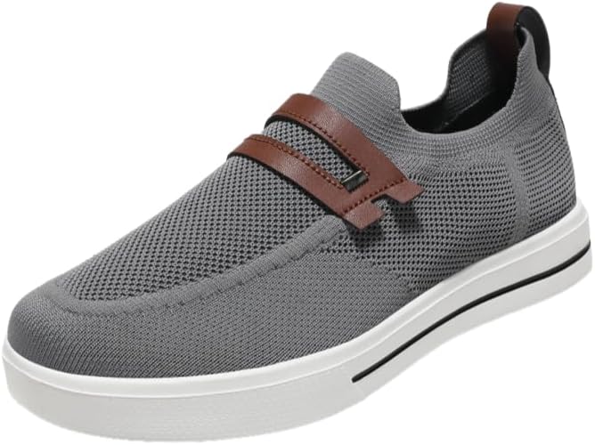 Мужские повседневные кеды низкого типа для скейтборда - дышащая сетка и мягкая подошва EVA, удобная нескользящая плоская подошва, легкие тканевые кроссовки для походов и повседневной носки Clolinde, светло-серый
Мужские повседневные кеды низкого типа для скейтборда - дышащая сетка и мягкая подошва EVA, удобная нескользящая плоская подошва, легкие тканевые кроссовки для походов и повседневной носки Clolinde, светло-серый