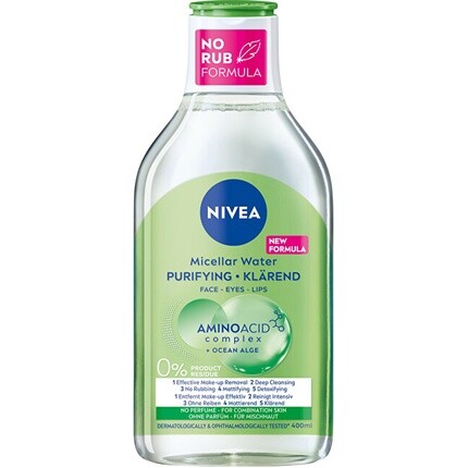 Мицеллярная вода для глубокого очищения 400 мл Nivea
Мицеллярная вода для глубокого очищения 400 мл Nivea
