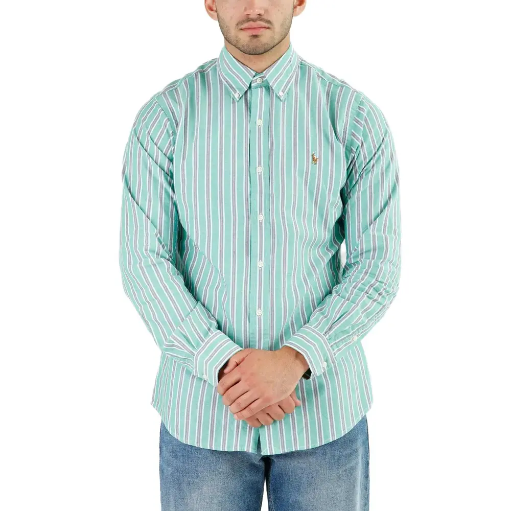 Polo Ralph Lauren Мужская синяя рубашка
Polo Ralph Lauren Мужская синяя рубашка