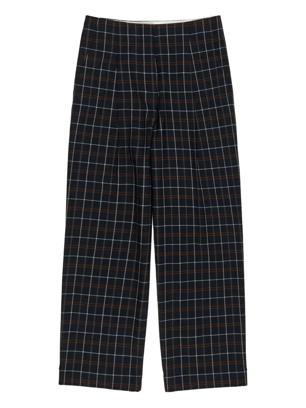 Клетчатые брюки со складками Bimba Y Lola, синий
Клетчатые брюки со складками Bimba Y Lola, синий