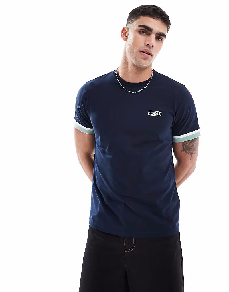 Футболка Barbour International Evan с наконечником в сапфирово-синем цвете
Футболка Barbour International Evan с наконечником в сапфирово-синем цвете