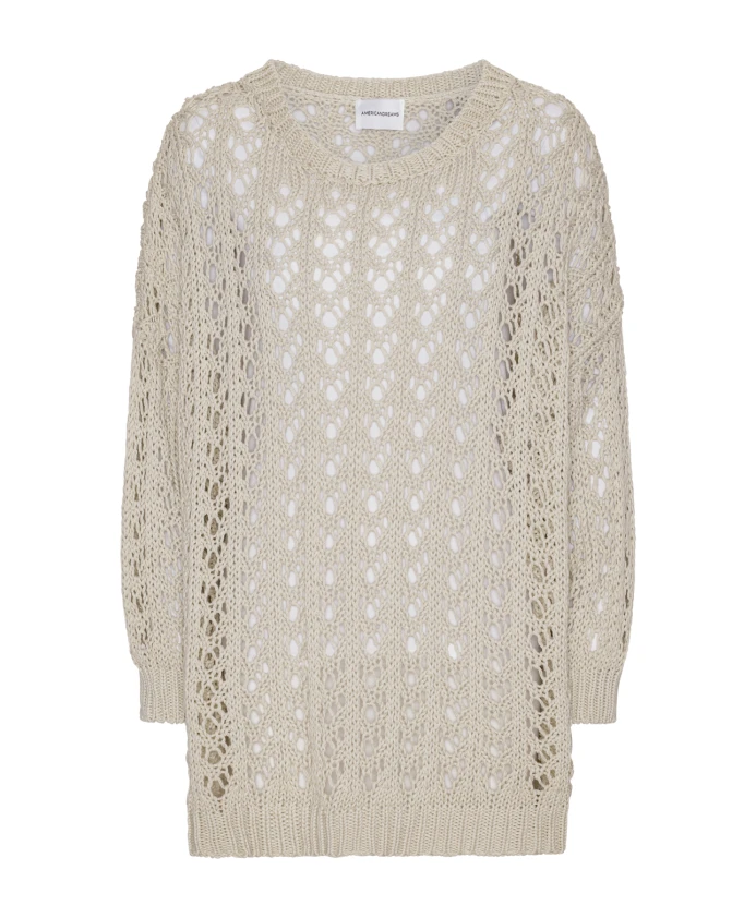 Пуловер Luna оверсайз Americandreams, бежевый
Пуловер Luna оверсайз Americandreams, бежевый