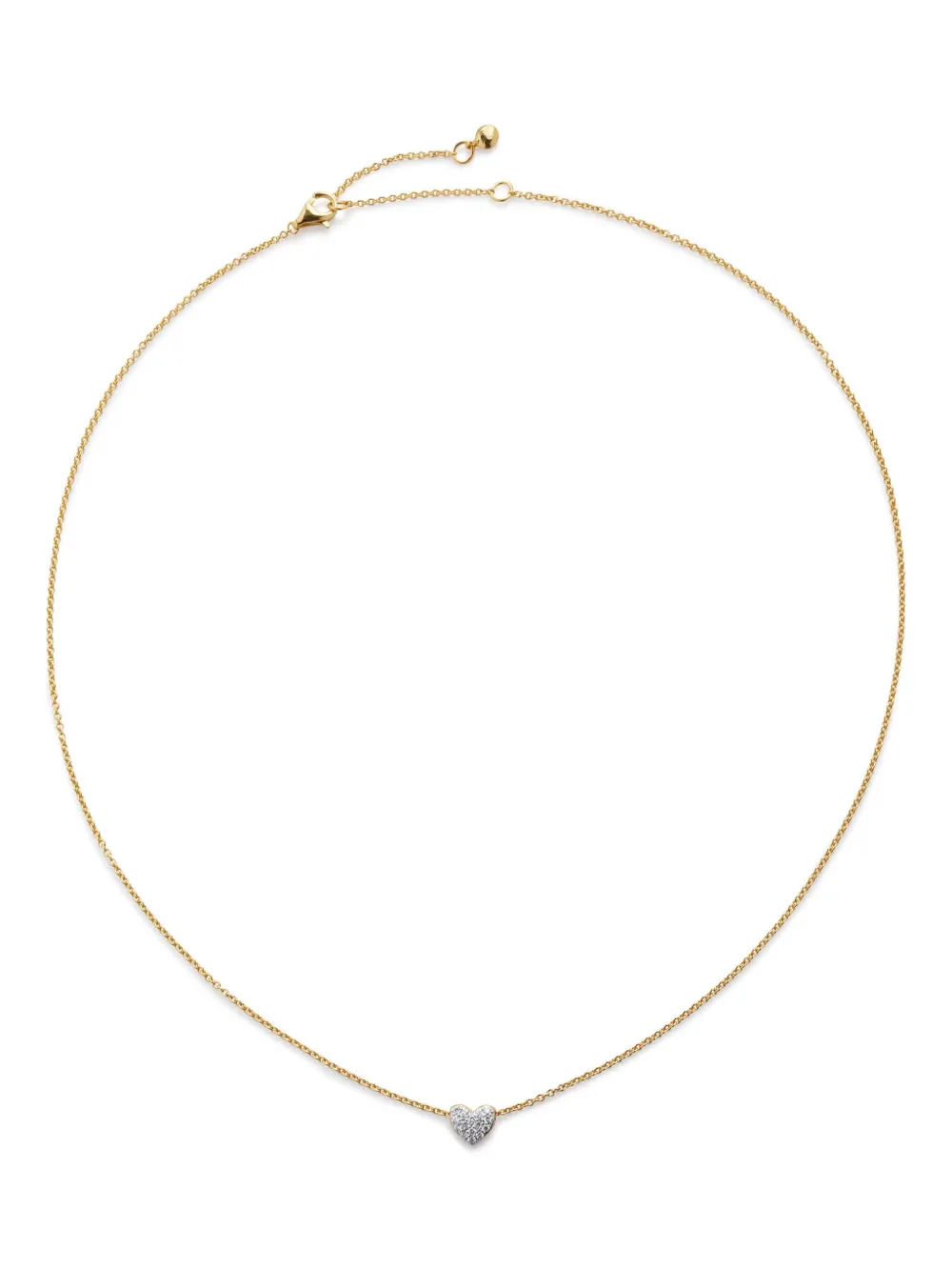 Колье Heart из желтого золота с бриллиантами Monica Vinader, золотой
Колье Heart из желтого золота с бриллиантами Monica Vinader, золотой