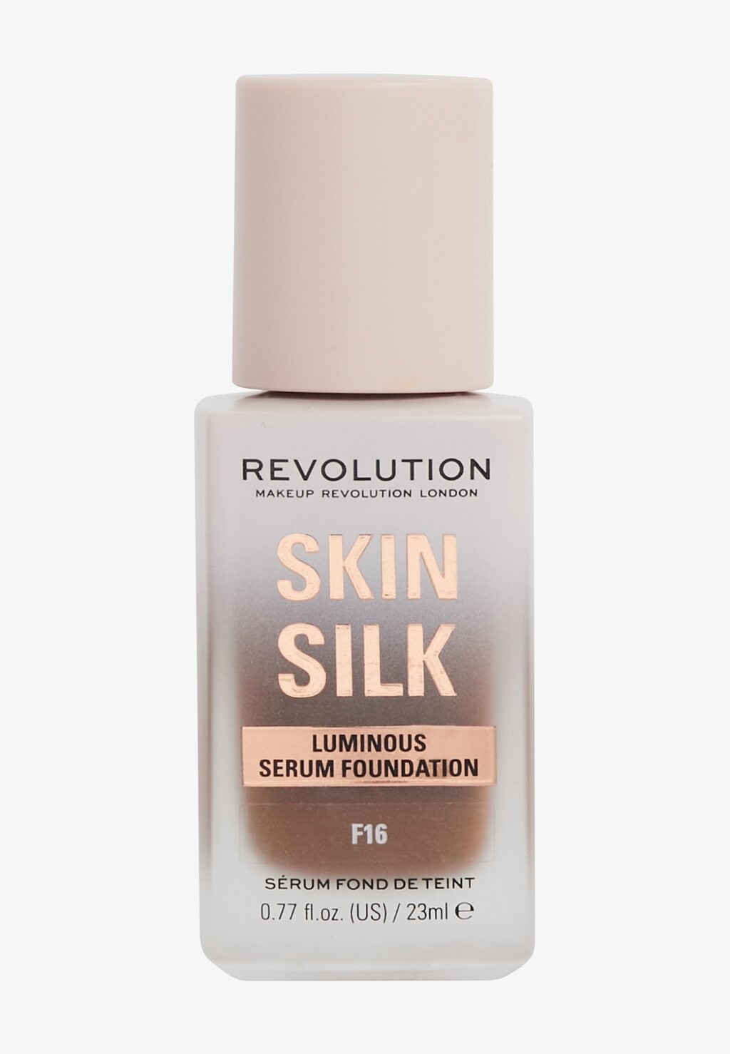 Тональная основа REVOLUTION SKIN SILK SERUM FOUNDATION Makeup Revolution, цвет f16
Тональная основа REVOLUTION SKIN SILK SERUM FOUNDATION Makeup Revolution, цвет f16