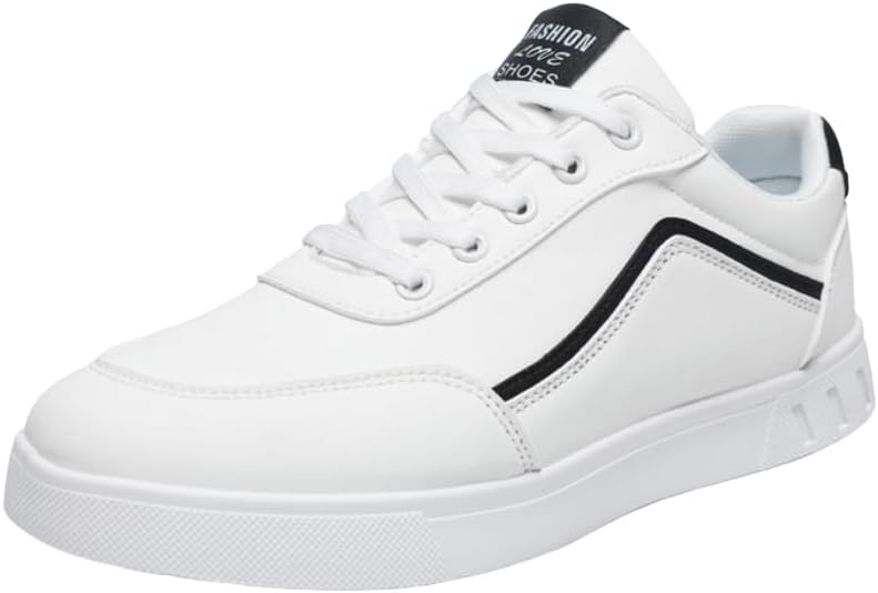 Мужские кроссовки большого размера с мягкой подошвой белого цвета - всесезонные кеды в стиле скейт Hoalox
Мужские кроссовки большого размера с мягкой подошвой белого цвета - всесезонные кеды в стиле скейт Hoalox