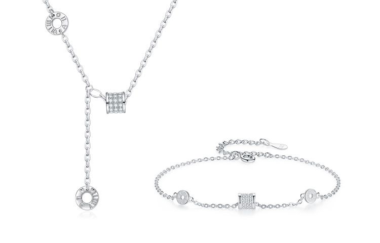 TRUE ME Женское ожерелье из серебра 999 пробы
TRUE ME Женское ожерелье из серебра 999 пробы