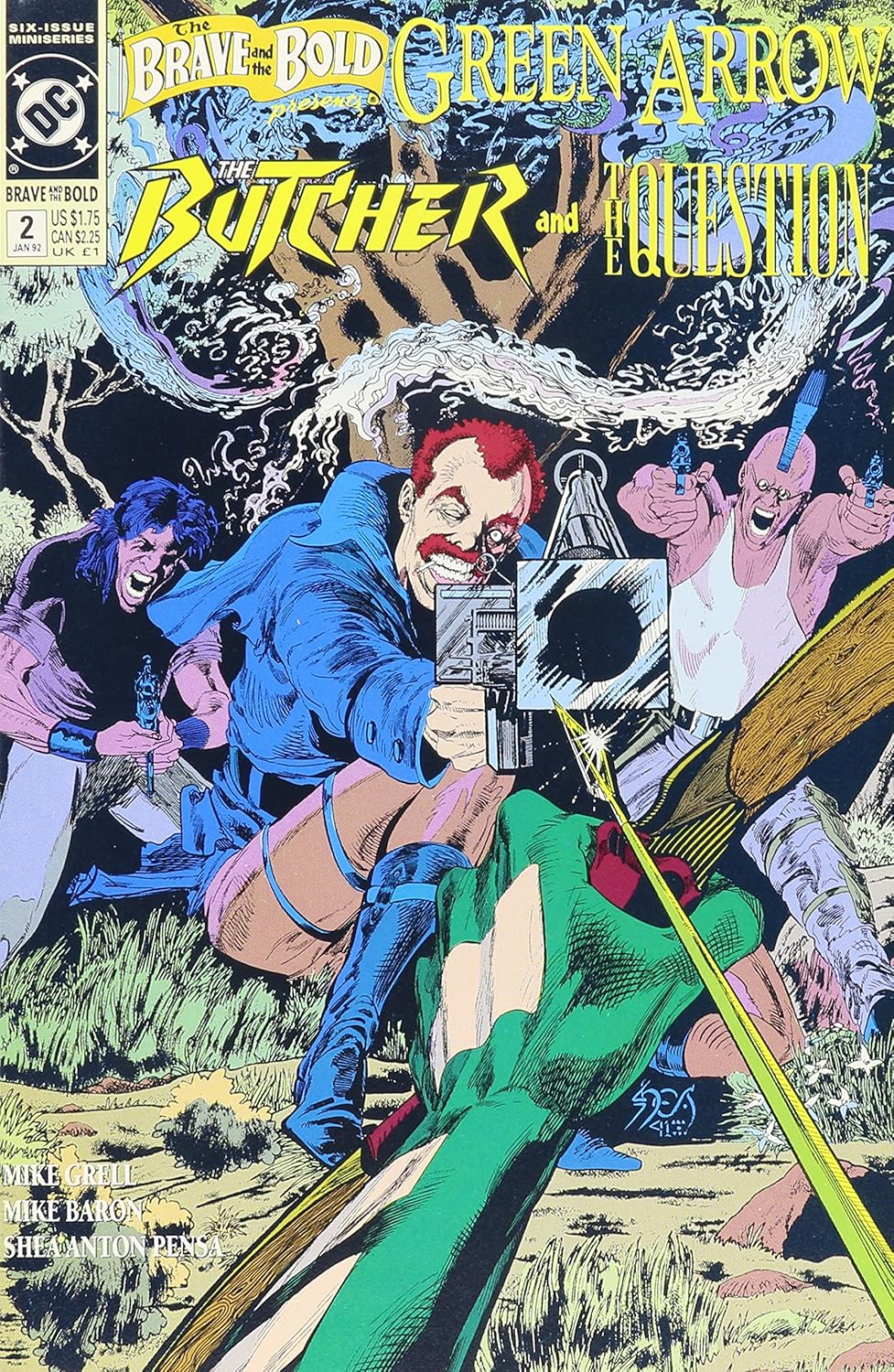 The Brave and the Bold #2 (Green Arrow, The Butcher, The Question) (DC Comics)
The Brave and the Bold #2 (Green Arrow, The Butcher, The Question) (DC Comics)