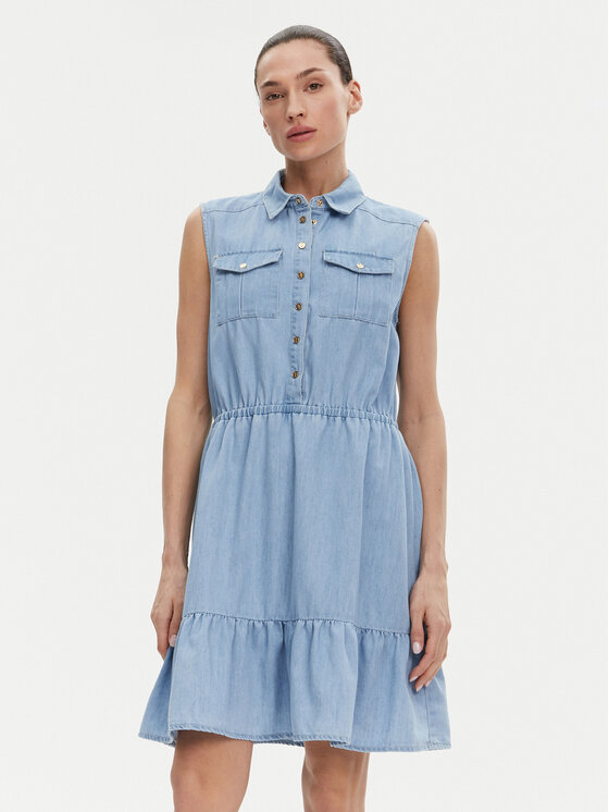 Джинсовое платье стандартный крой 511BD16002 Gaudi, синий
Джинсовое платье стандартный крой 511BD16002 Gaudi, синий