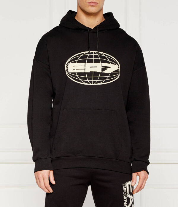 Толстовка Ea7 Regular Fit с овальным принтом, черный
Толстовка Ea7 Regular Fit с овальным принтом, черный