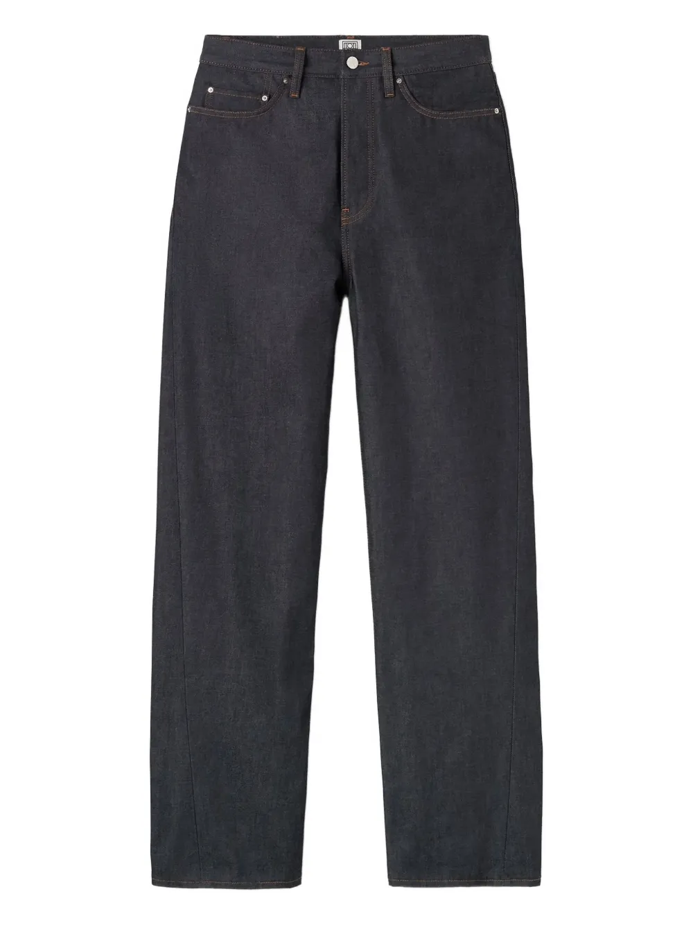 Джинсы с необработанными краями TOTEME, черный
Джинсы с необработанными краями TOTEME, черный