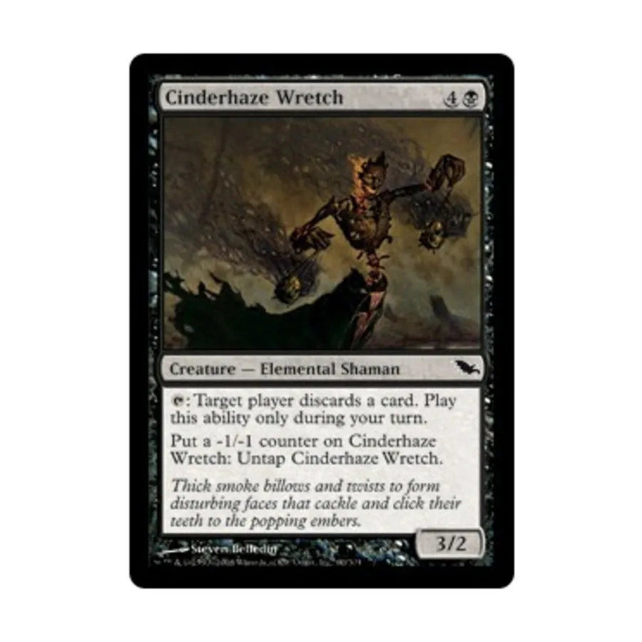 CCG Несчастный из Пепельной дымки (клавиша C), MTG - Shadowmoor
CCG Несчастный из Пепельной дымки (клавиша C), MTG - Shadowmoor