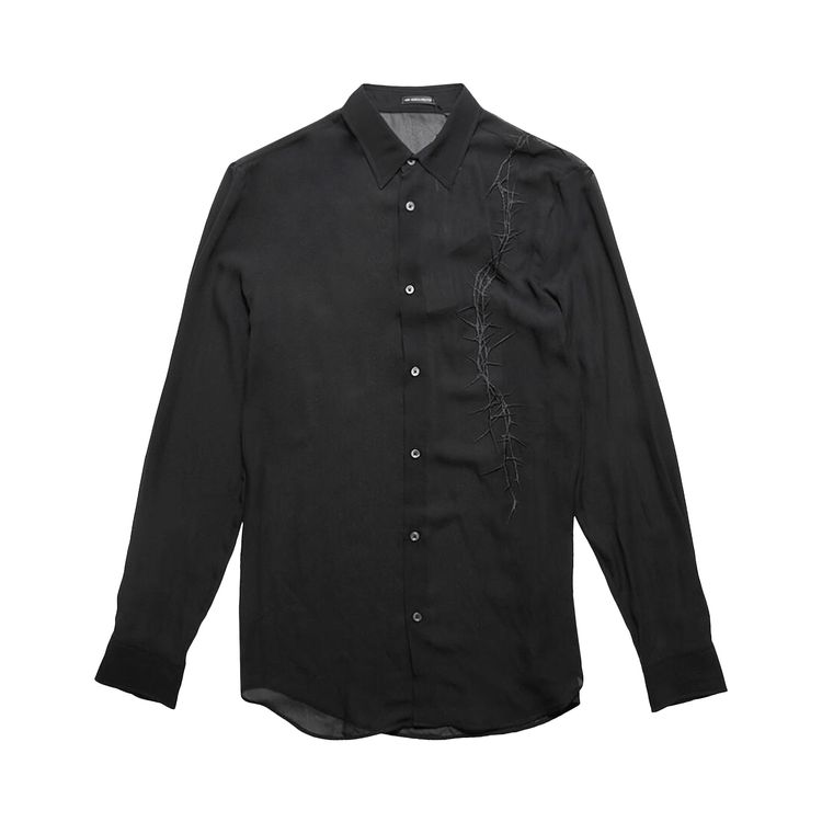 Рубашка Ann Demeulemeester Korneel Standard Fit Shirt With Thorns Embroidery 'Black', черный
Рубашка Ann Demeulemeester Korneel Standard Fit Shirt With Thorns Embroidery 'Black', черный