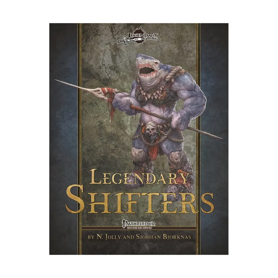 Legendary Shifters, Pathfinder 1st Edition - Rulebooks, Sourcebooks & Supplements (Legendary Games), мягкая обложка
Legendary Shifters, Pathfinder 1st Edition - Rulebooks, Sourcebooks & Supplements (Legendary Games), мягкая обложка