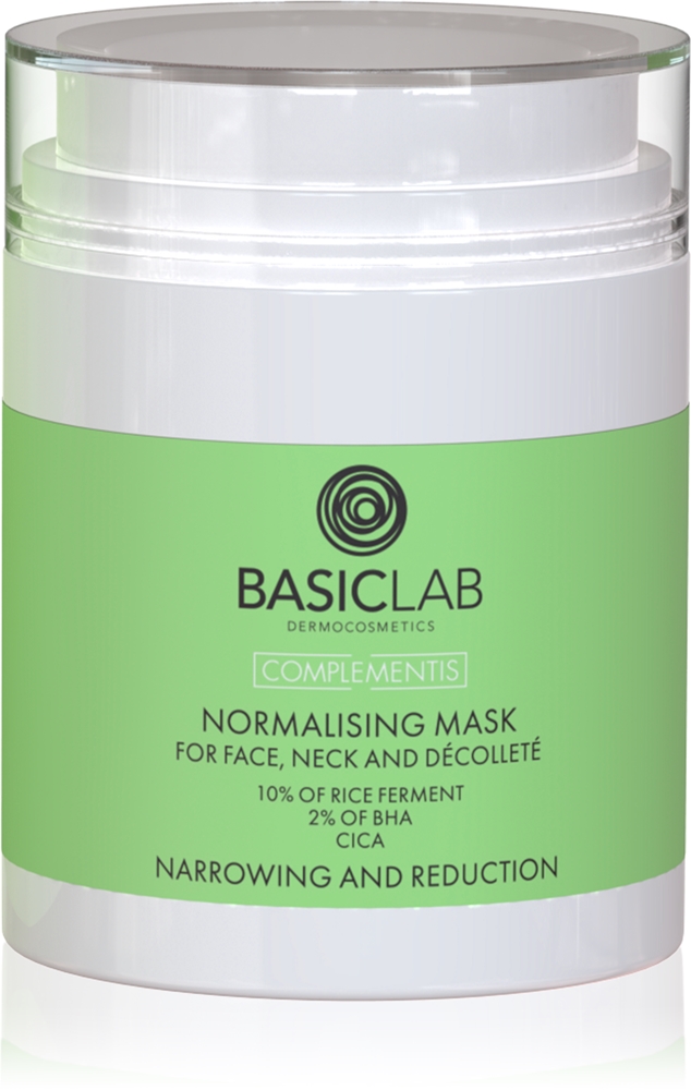 Нормализующая маска для лица Dermocosmetics Complemis для жирной и комбинированной кожи Basiclab, 50 мл
Нормализующая маска для лица Dermocosmetics Complemis для жирной и комбинированной кожи Basiclab, 50 мл