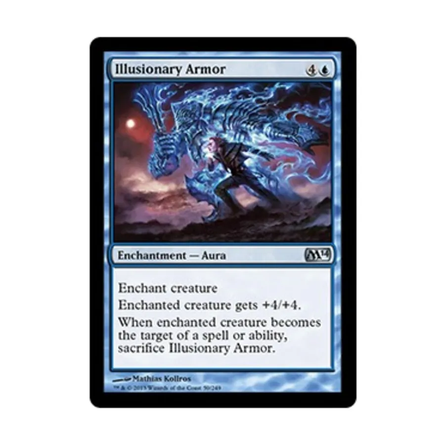 CCG Иллюзорная броня (U), MTG - Magic 2014
CCG Иллюзорная броня (U), MTG - Magic 2014