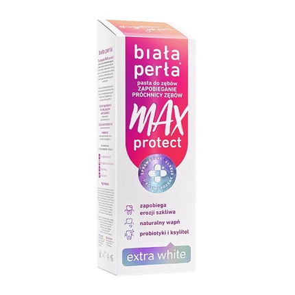 Зубная паста Biaa Pera Max Protect 75 мл Biała Perła
Зубная паста Biaa Pera Max Protect 75 мл Biała Perła