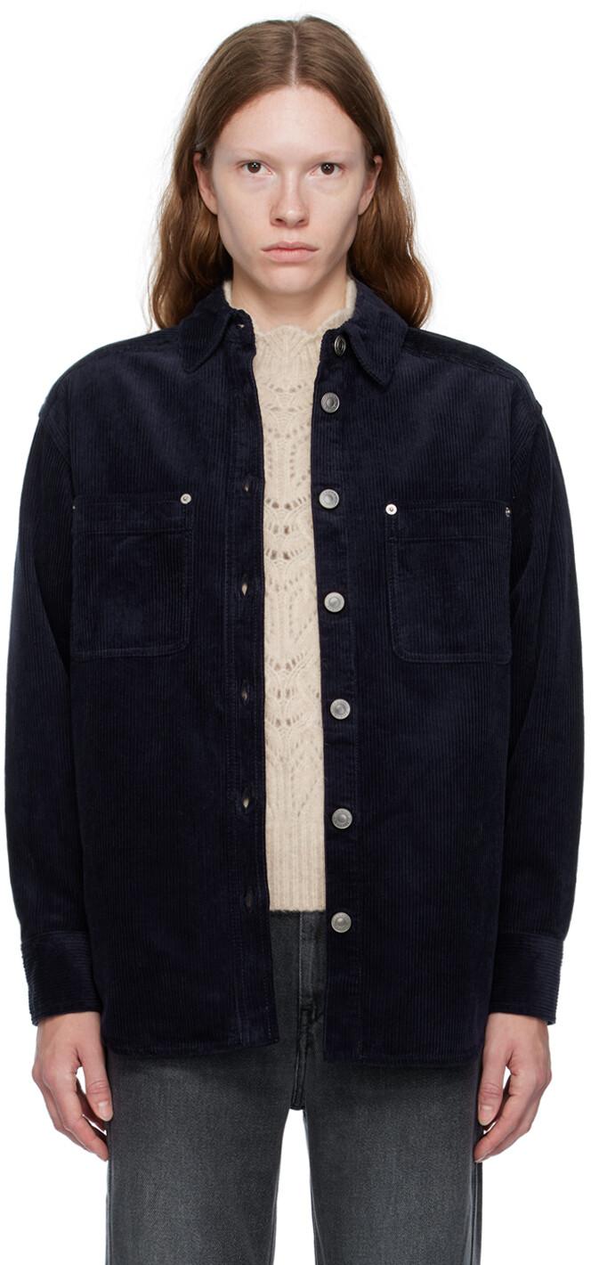 Темно-синяя рубашка Randal Isabel Marant Etoile
Темно-синяя рубашка Randal Isabel Marant Etoile