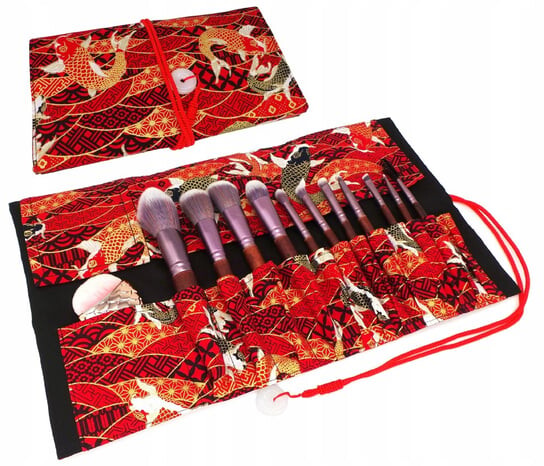 Свернутая косметичка с органайзером для кистей., Frezarkowo, красный
Свернутая косметичка с органайзером для кистей., Frezarkowo, красный