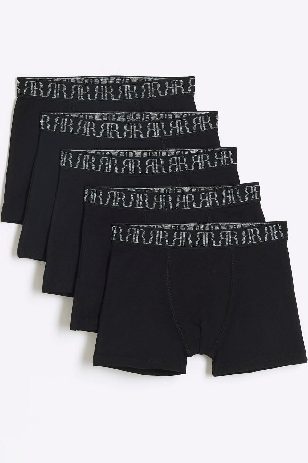 Трусы боксеры для мальчиков из 100% хлопка, 5 шт в упаковке River Island, черный
Трусы боксеры для мальчиков из 100% хлопка, 5 шт в упаковке River Island, черный